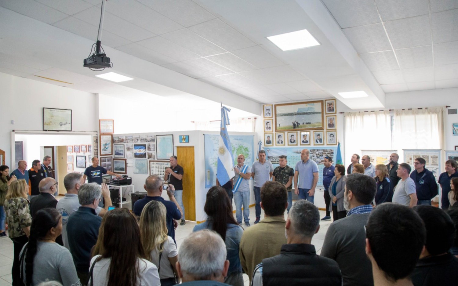 Aniversario del centro de Veteranos de Guerra de Malvinas de Quilmes 